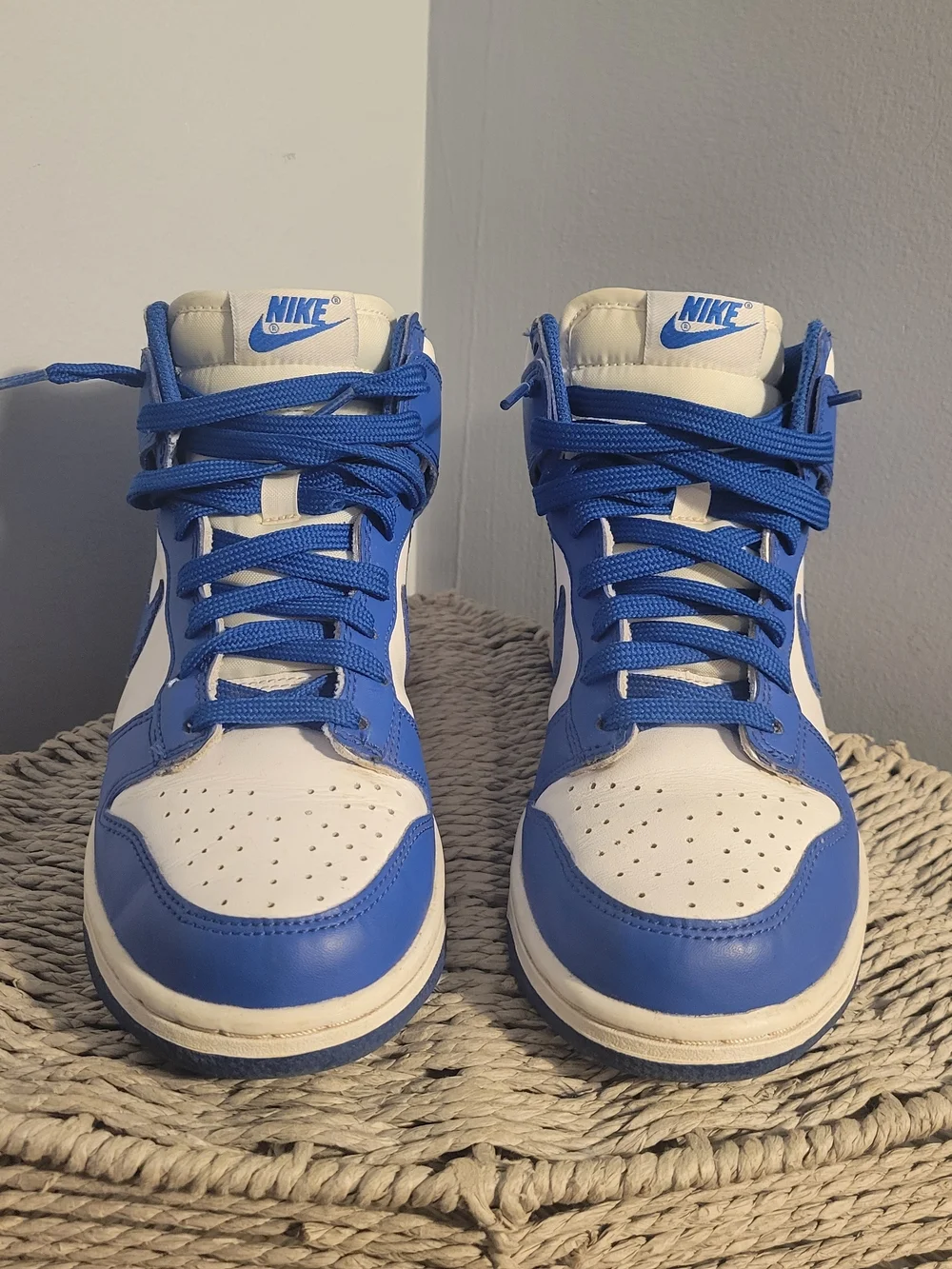 Nike Dunk High Game Royal Kentucky Blue White High Top Sneakers Size 6